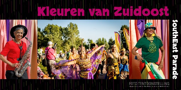 Reizende buitenexpo ‘kleuren van Zuidoost’ in Bijlmer West is een viering van diversiteit en inclusie